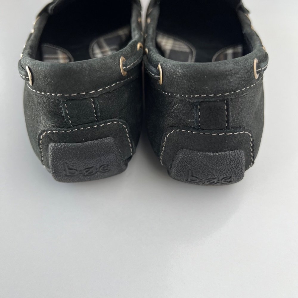 B.Ø.C Born Women's Black Leather Loafer size 7.5M - Picture 4 of 8